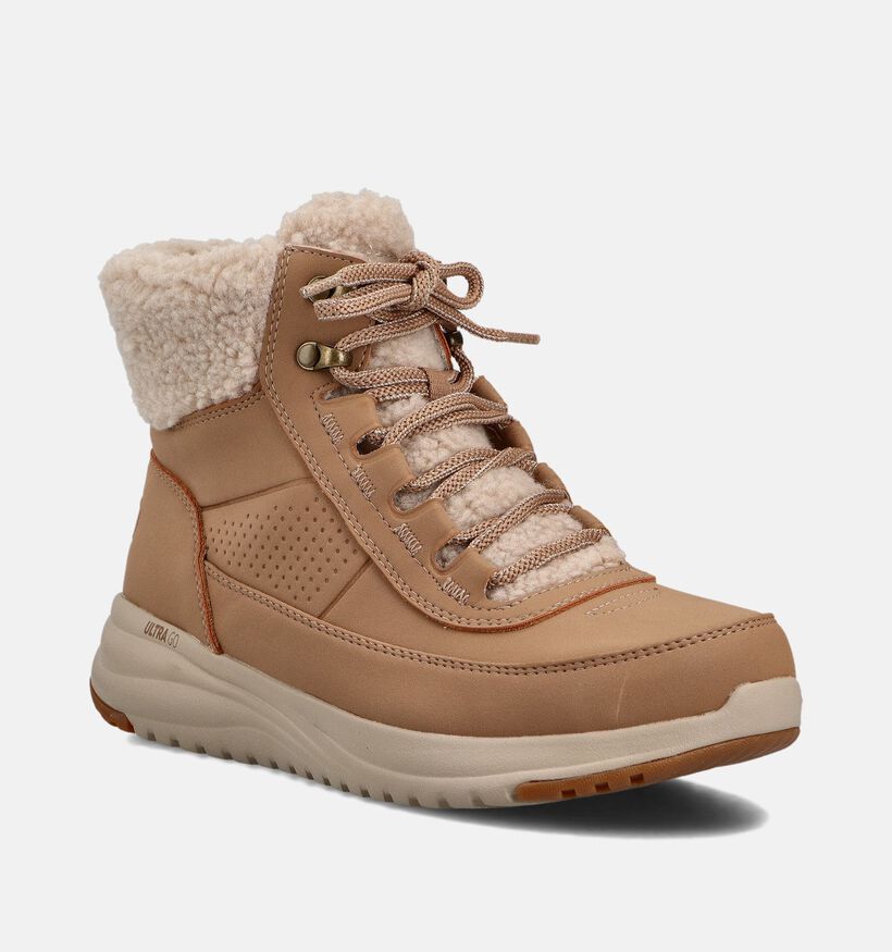 Skechers On-The-Go Stellar Alpine Adventure Cognac Wandelschoenen voor dames (362110)