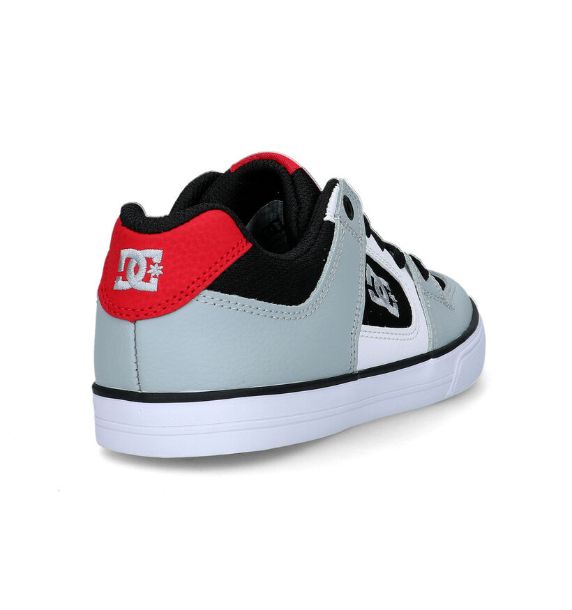 DC Shoes Pure Grijze Sneakers voor jongens (319504) - geschikt voor steunzolen