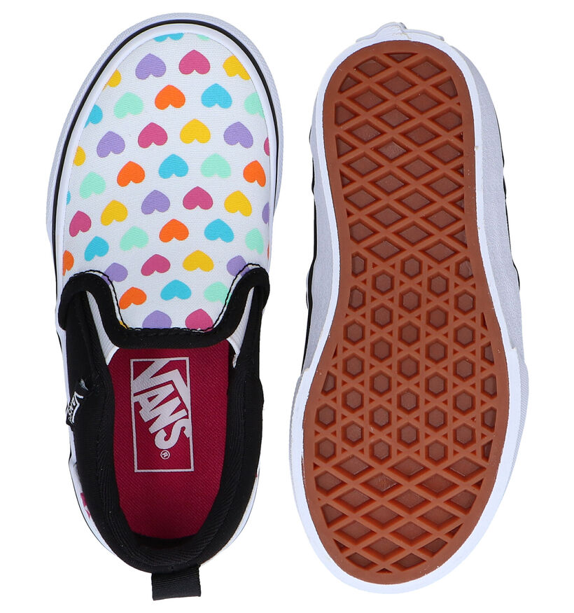 Vans Asher Multicolor Sneakers in stof (285710)