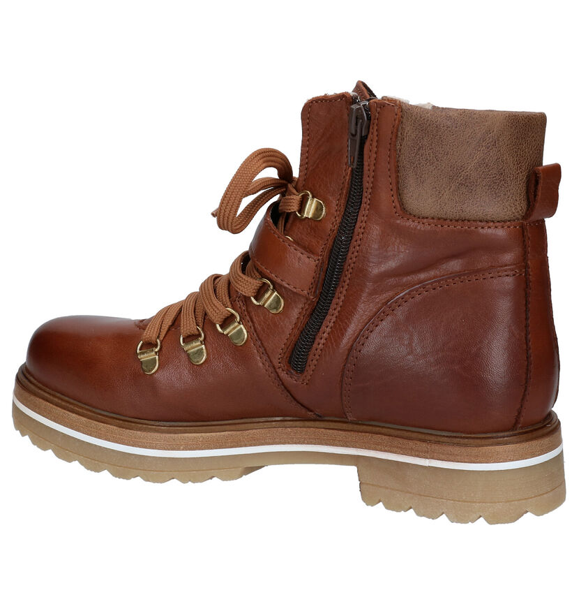 Scapa Bottines en Cognac en cuir (281249)