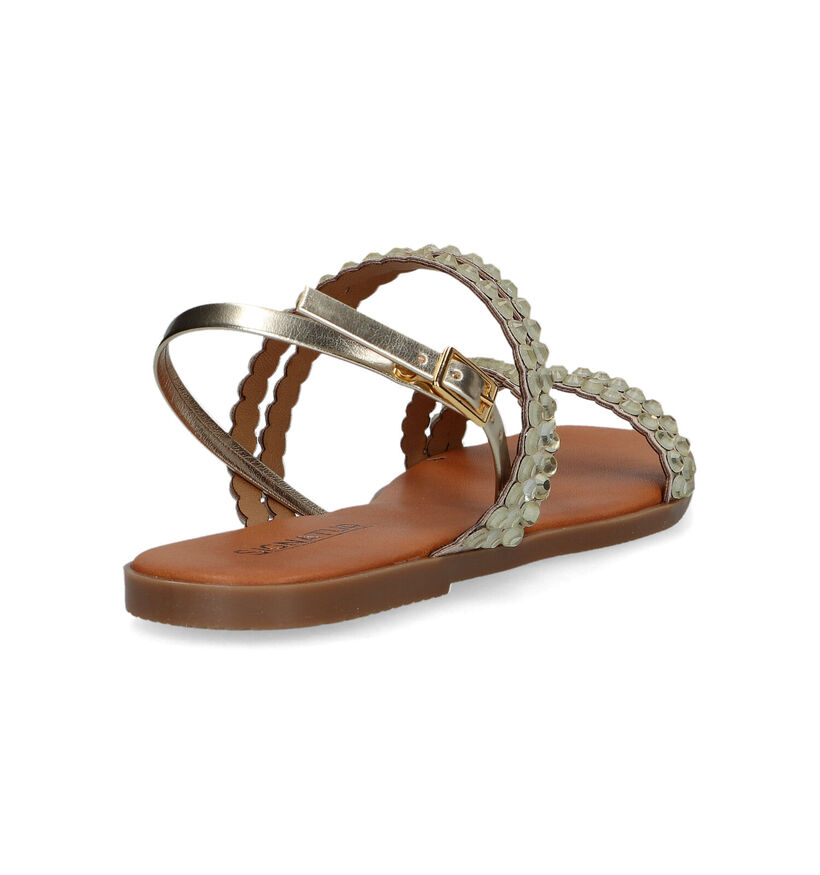 Signatur Gouden Sandalen voor dames (324195)