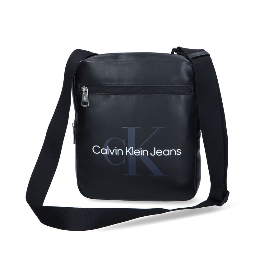 Calvin Klein Monogram Zwarte Schoudertas voor heren (326156)