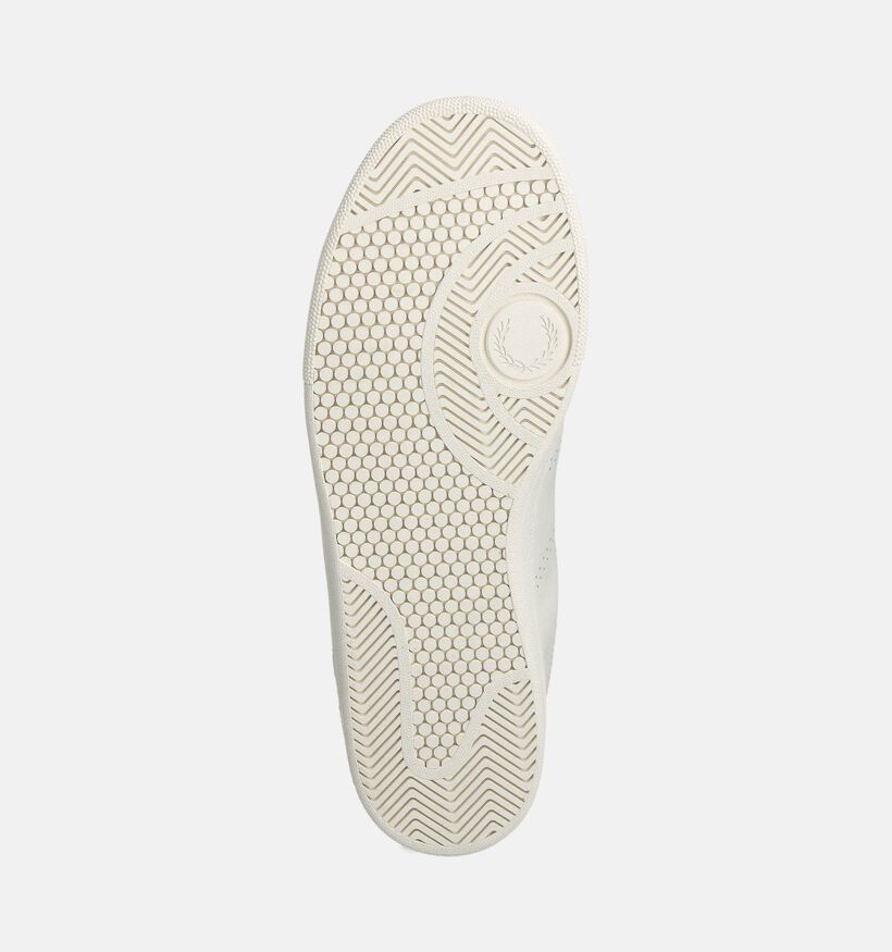 Fred Perry Witte Veterschoenen voor heren (358612) - geschikt voor steunzolen