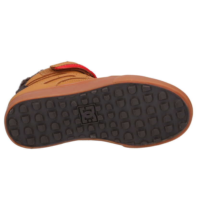 DC Shoes Pure Skate Sneakers en Cognac en nubuck (259569)