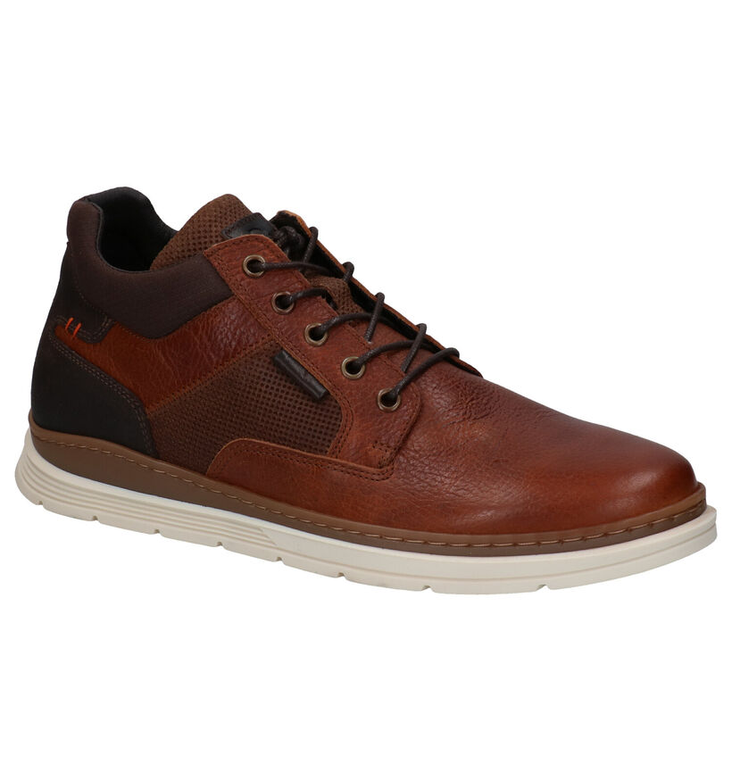 Bullboxer Chaussures hautes en Cognac en cuir (296423)
