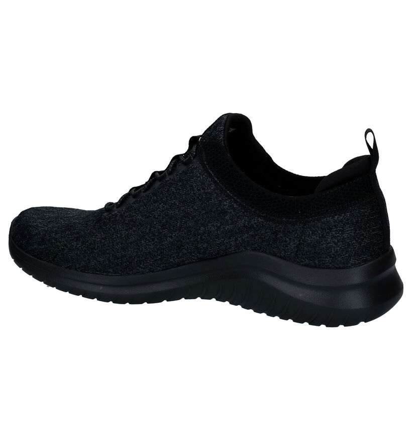 Skechers Ultra Flex 2.0 Cryptic Baskets en Noir en textile (305984)