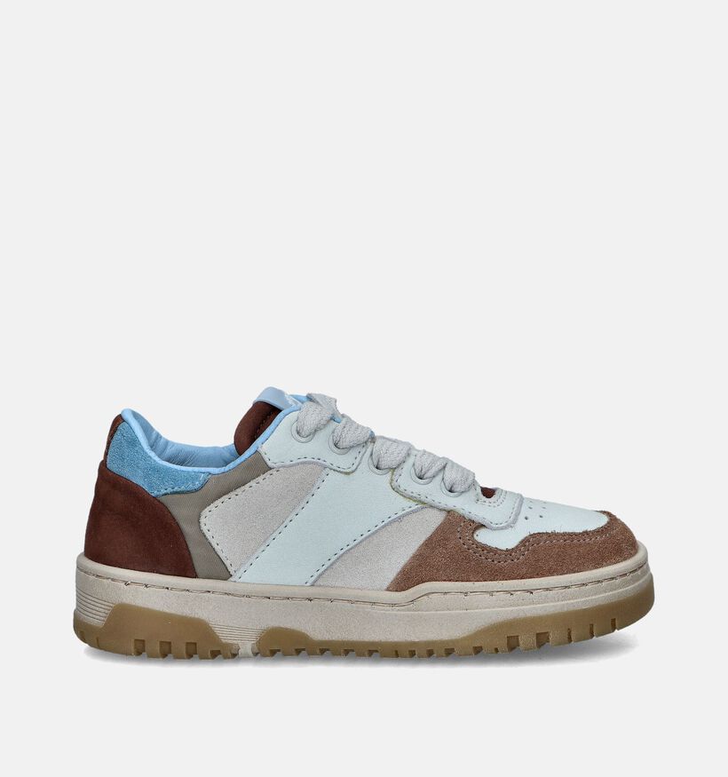 STONES and BONES Menor Beige Veterschoenen voor jongens (352672) - geschikt voor steunzolen