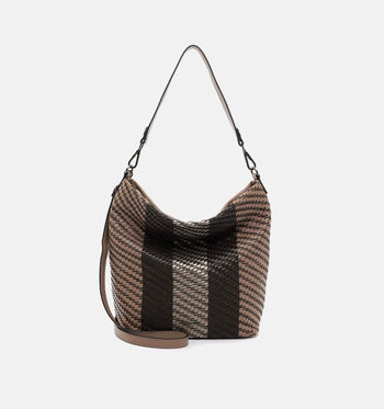 Sac à bandoulière taupe