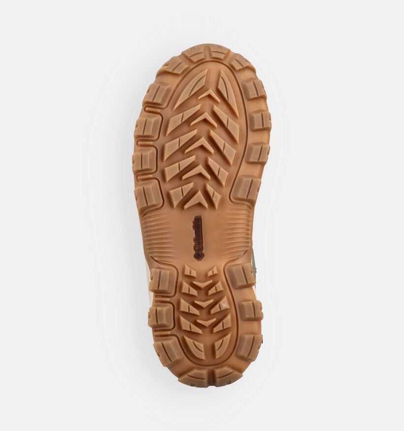 Columbia Transverse Hike Waterproof Chaussures de randonn&eacute;e en Vert kaki pour femmes (369731) - pour semelles orthop&eacute;diques