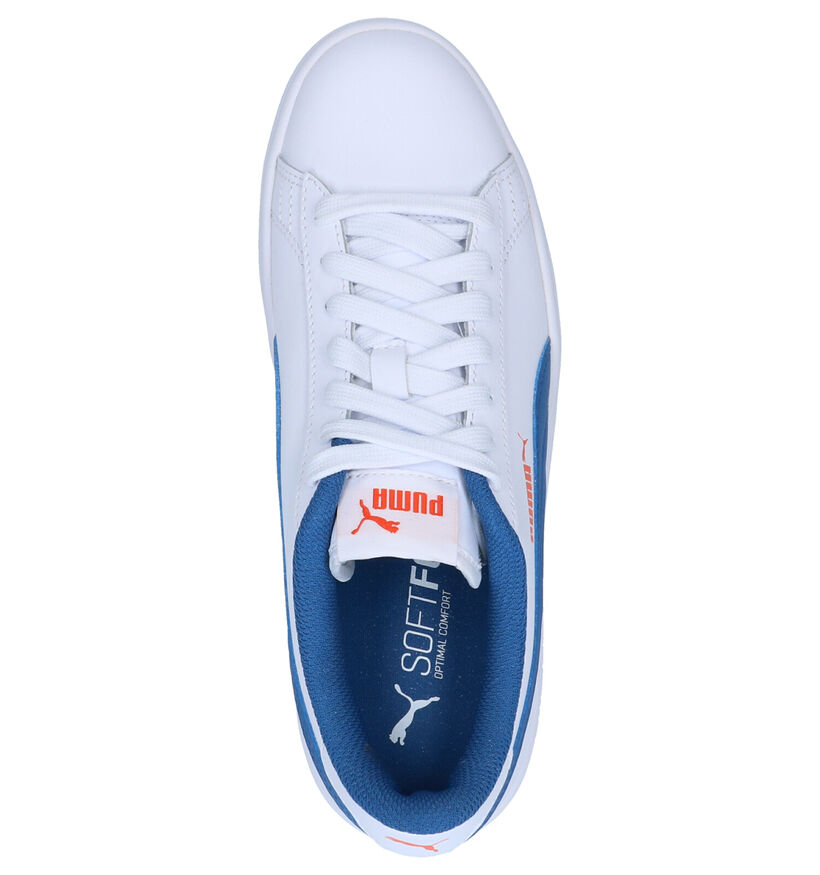 Puma Smash Sneakers en Blanc en cuir (265618)