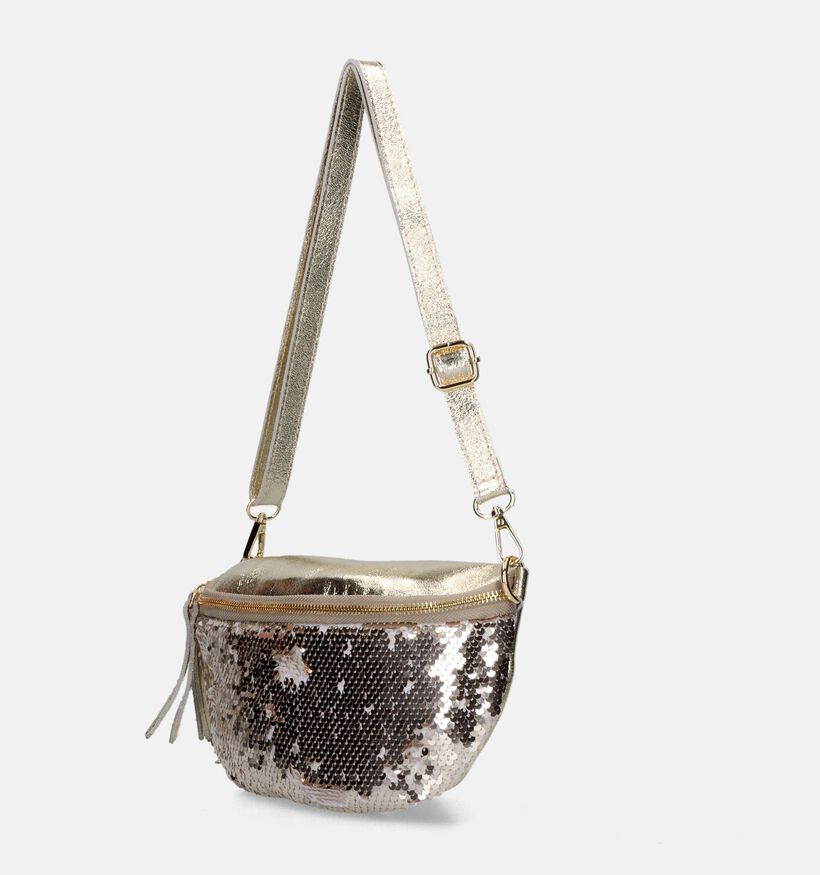 Via Limone Gouden Crossbody tas voor dames (344318)