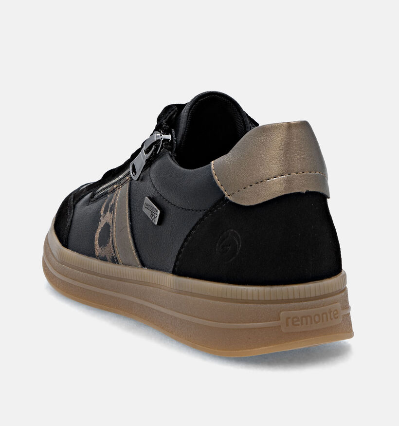 Remonte Chaussures à lacets en Noir/Marron pour femmes (360400) - pour semelles orthopédiques