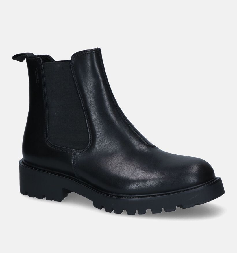 Vagabond Kenova Zwarte Chelsea boots voor dames (328714)