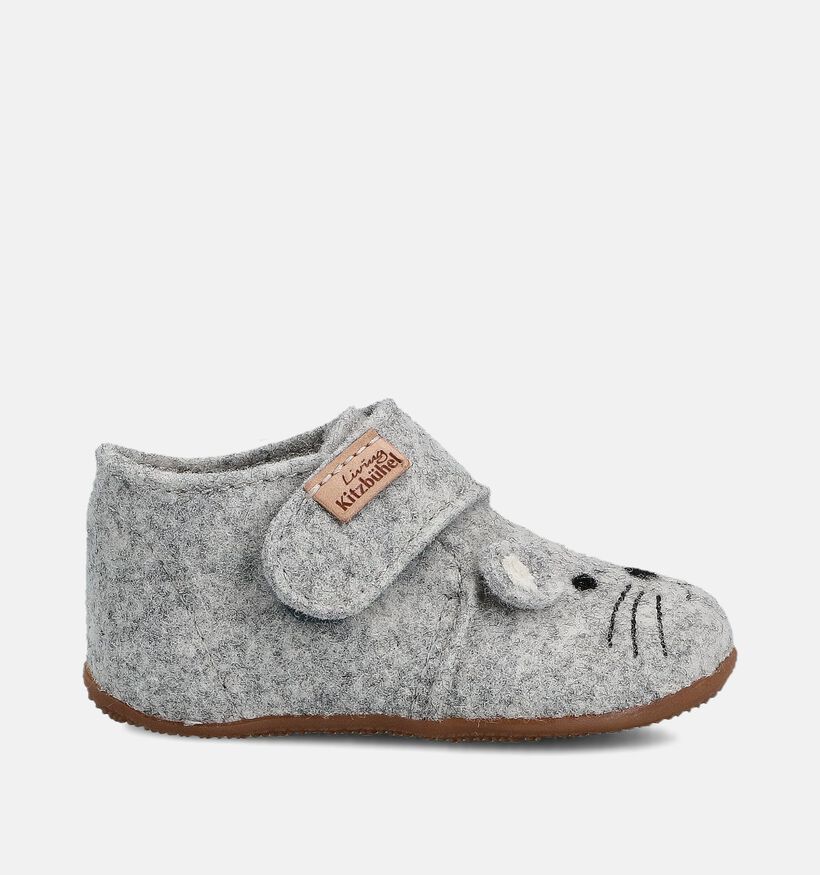 Living Kitzbühel Pantoufles fermées en Gris pour filles (365714)
