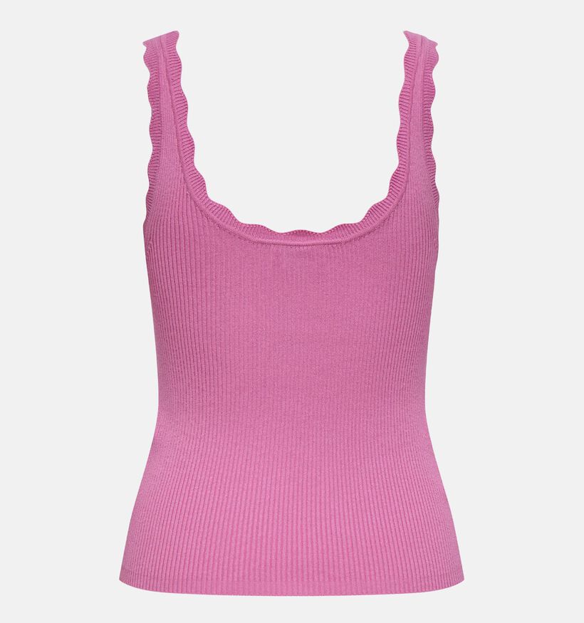 JDY Nanna Scallop Edge Roze Top voor dames (374857)