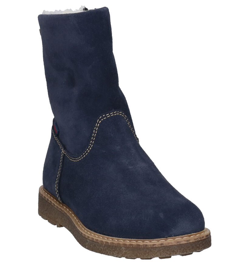 Richter Bottes basses en Bleu foncé en nubuck (259061)