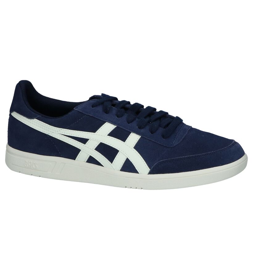 Donkerblauwe Sneakers Asics Gel-Vickka Trs in daim (238282)