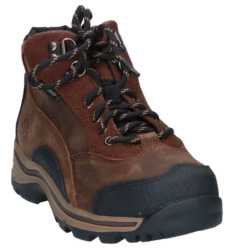 Timberland Patuckaway Hiker Cognac Boots in nubuck (254760)