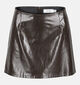 Vila Shinny Jupe mi-longues en Brun fonc&eacute; pour femmes (378479)