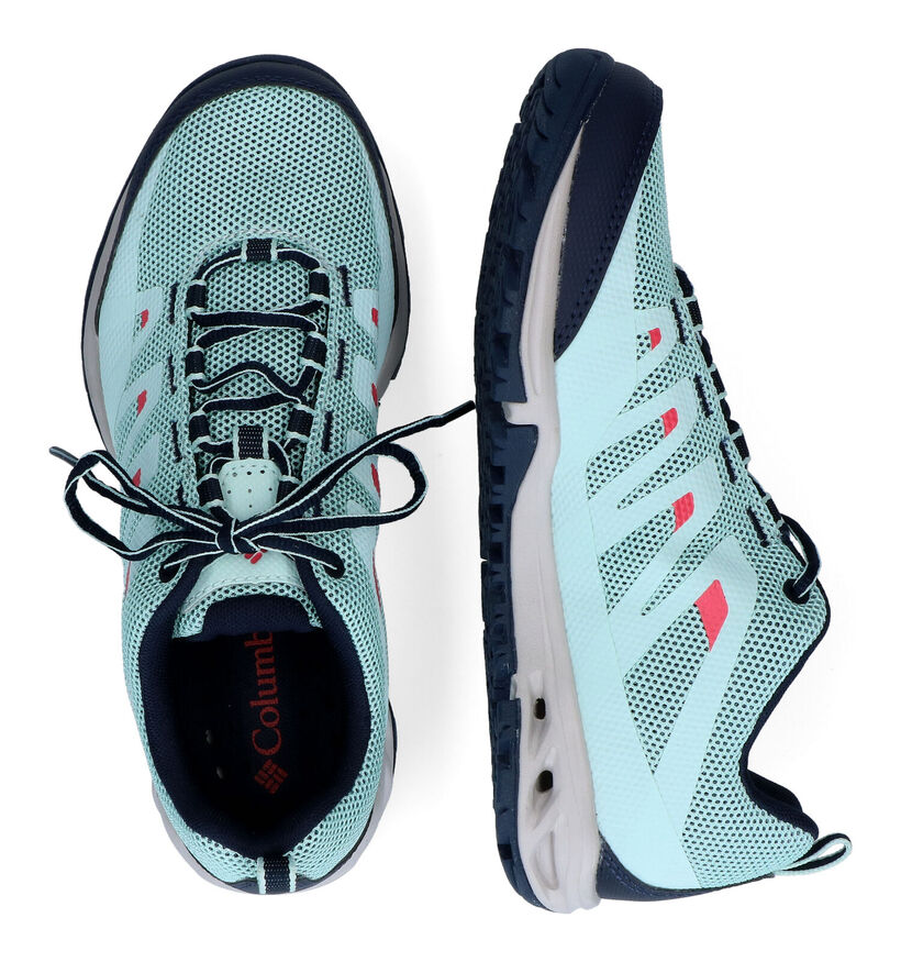 Colombia Vapor Vent Chaussures de marche en Turquoise pour femmes (303807) - pour semelles orthopédiques