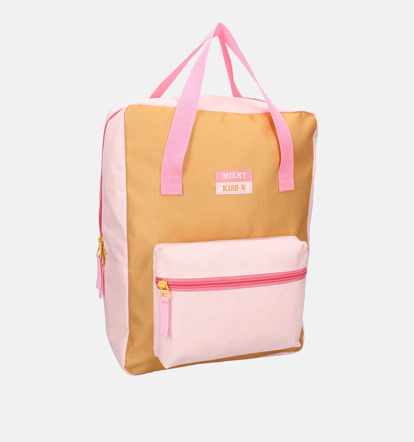 Milky Kiss Bright Vibes Gele/Roze Rugzak voor meisjes (361091)