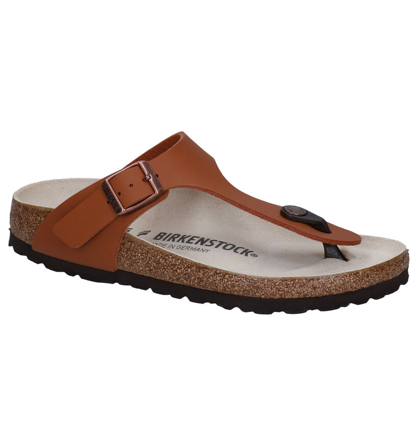 Birkenstock Gizeh Zwarte Teenslippers voor jongens (338075)