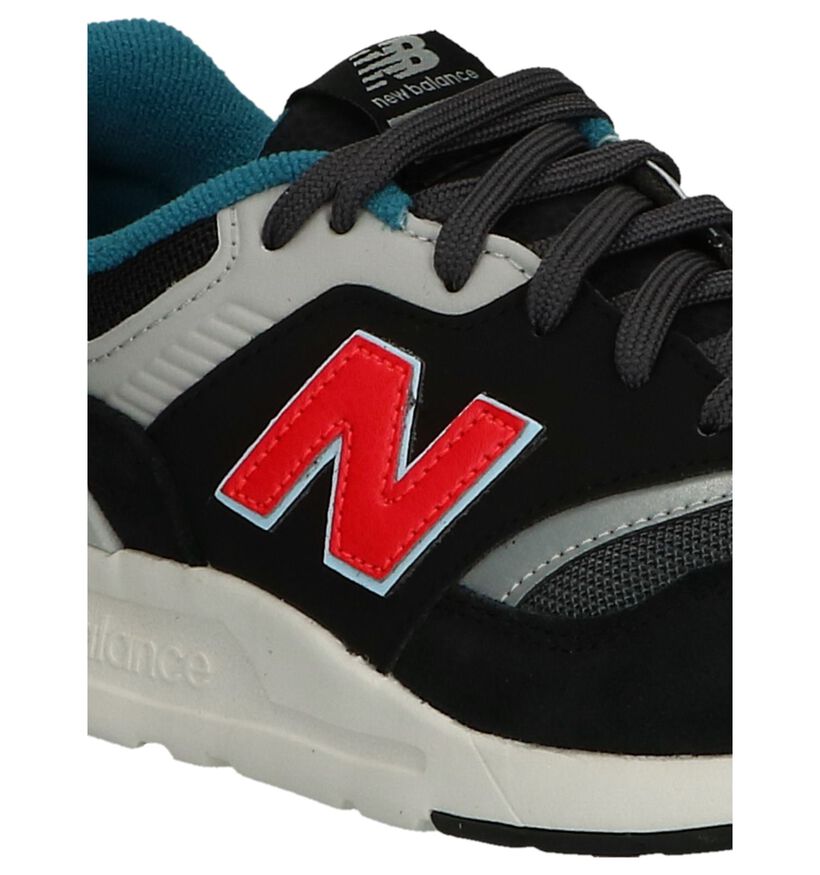 New Balance 997 Baskets basses en Noir en textile (239859)