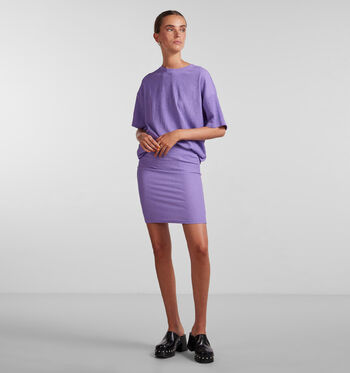 Jupe de crayon violet