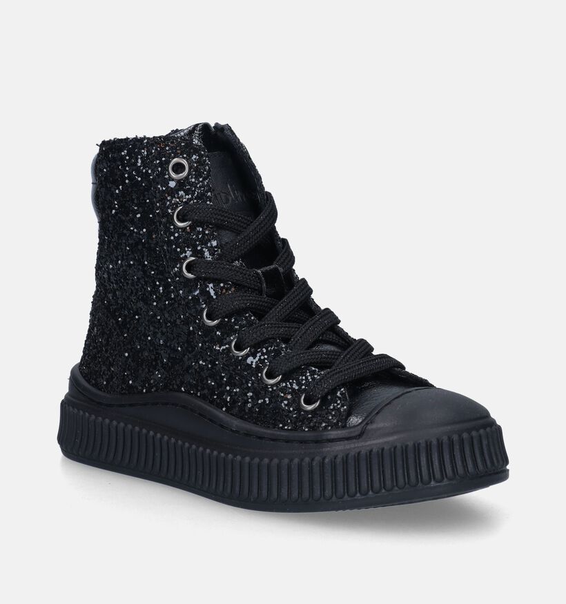 Kipling Everly Zwarte Sneakers voor meisjes (349370) - geschikt voor steunzolen