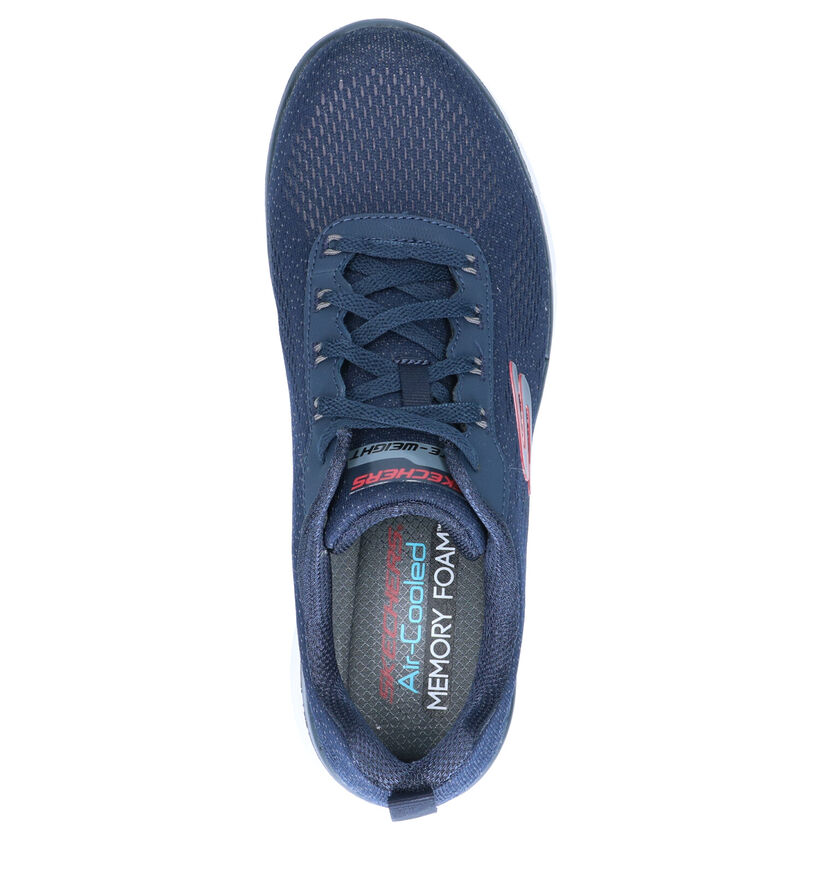 Skechers Flex Advantage Baskets en Noir en textile (287107)