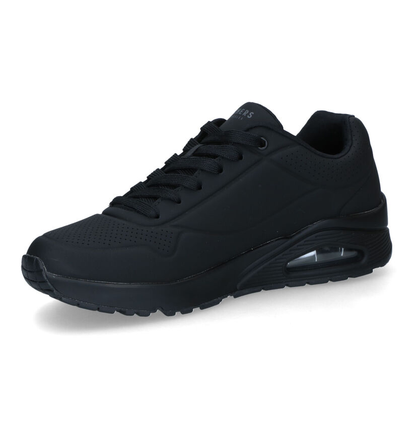 Skechers Uno Stand On Air Baskets en Noir pour hommes (350318) - pour semelles orthopédiques