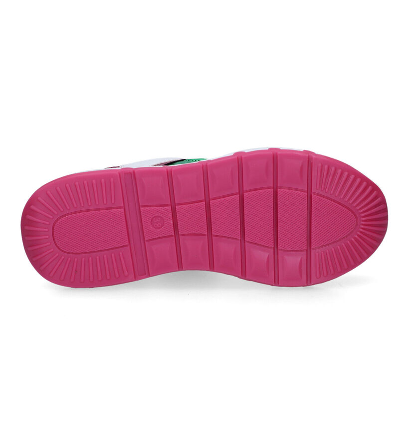 Poelman Baskets casual en Blanc pour femmes (317110)