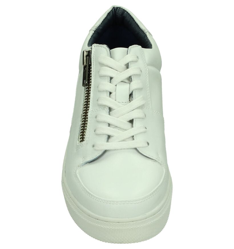 Witte Sneaker met Plateauzool Christoff, , pdp