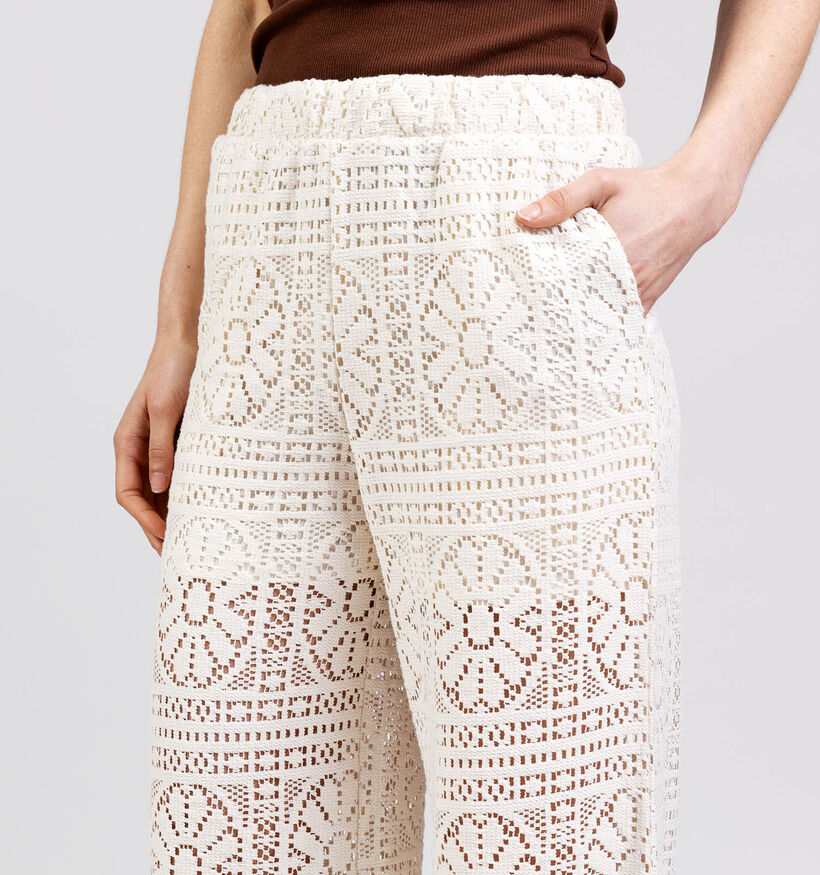 Vila Merinda Pantalon en Beige pour femmes (374285)
