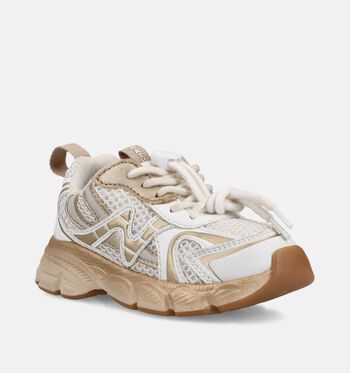 Naturino Low Baskets Beige/Or/Bleu/Rose/Argent