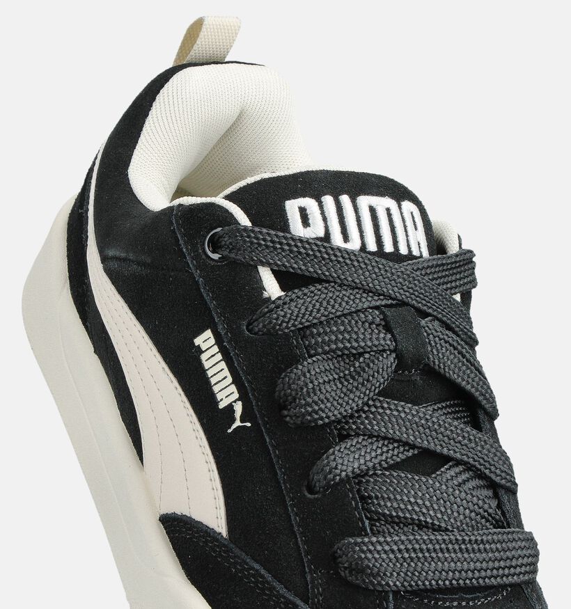 Puma Park Lifestyle Baskets basses en Noir pour hommes (359108) - pour semelles orthopédiques