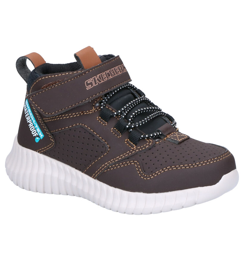 Skechers Bruine Boots in stof (256238)