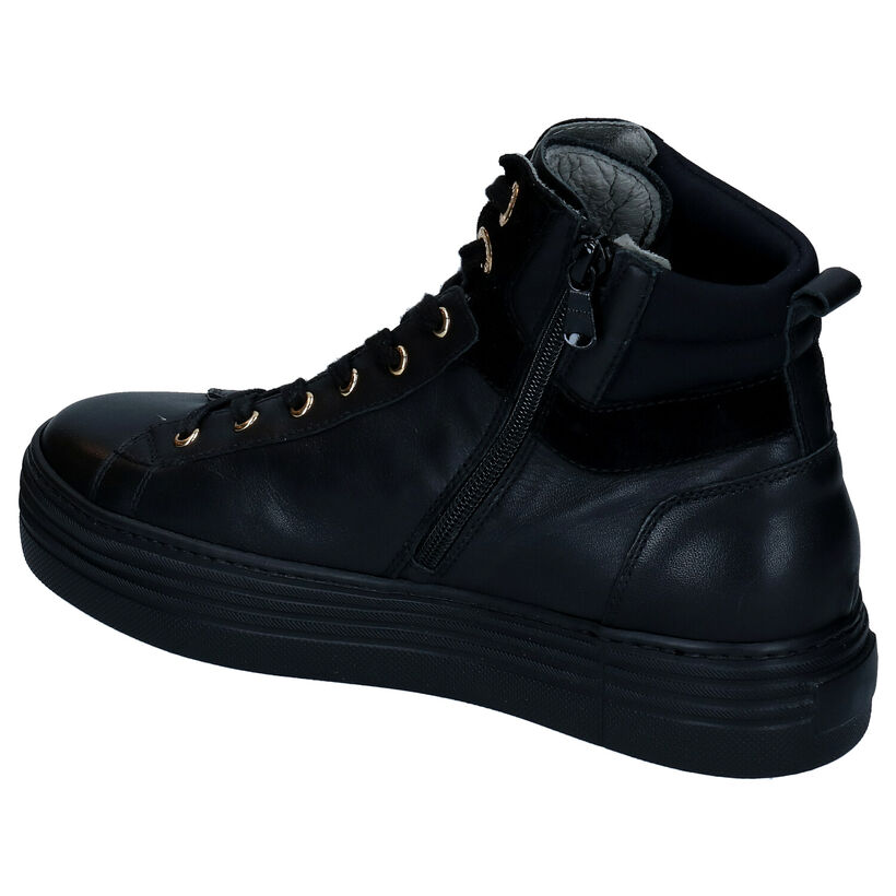 NeroGiardini Zwarte Sneakers in leer (296642)