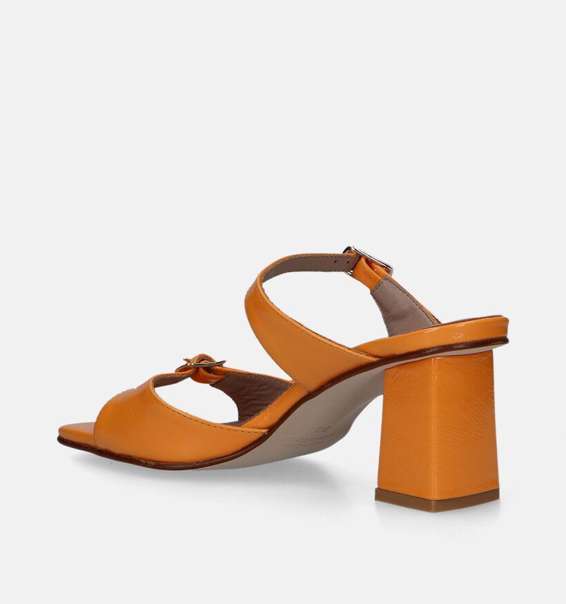 March23 Marcelle Mules en Orange pour femmes (337918)