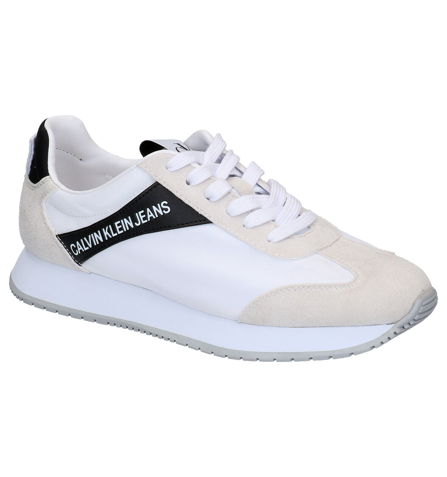 Calvin Klein Jill Witte Sneakers Dames Sneakers Lage schoenen Online op TORFS.BE