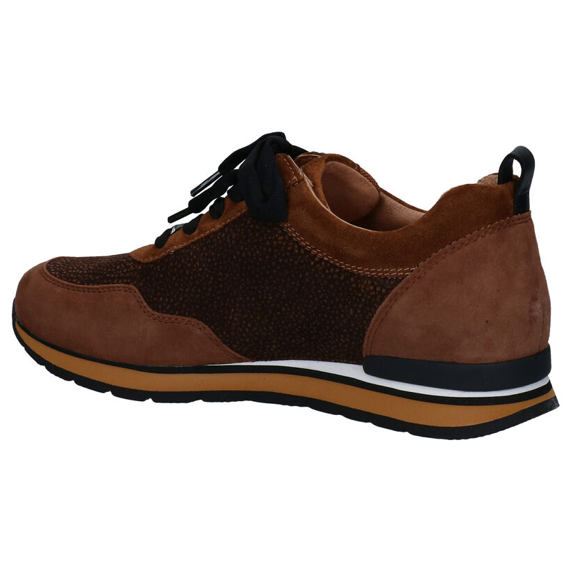 Gabor OptiFit Cognac Sneakers in leer (282287)