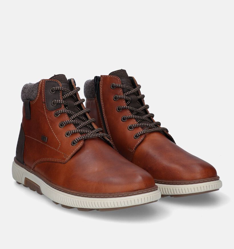 Rieker Chaussures hautes en Cognac pour hommes (331756) - pour semelles orthopédiques