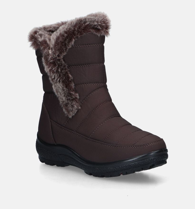 Soft Comfort Bottines fourrées en Marron pour femmes (343980)