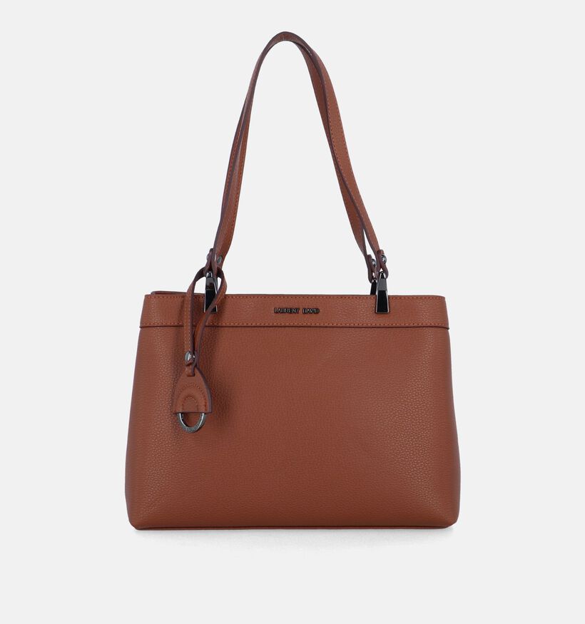 Laurent David Nos 002 Cognac Schoudertas voor dames (337049)
