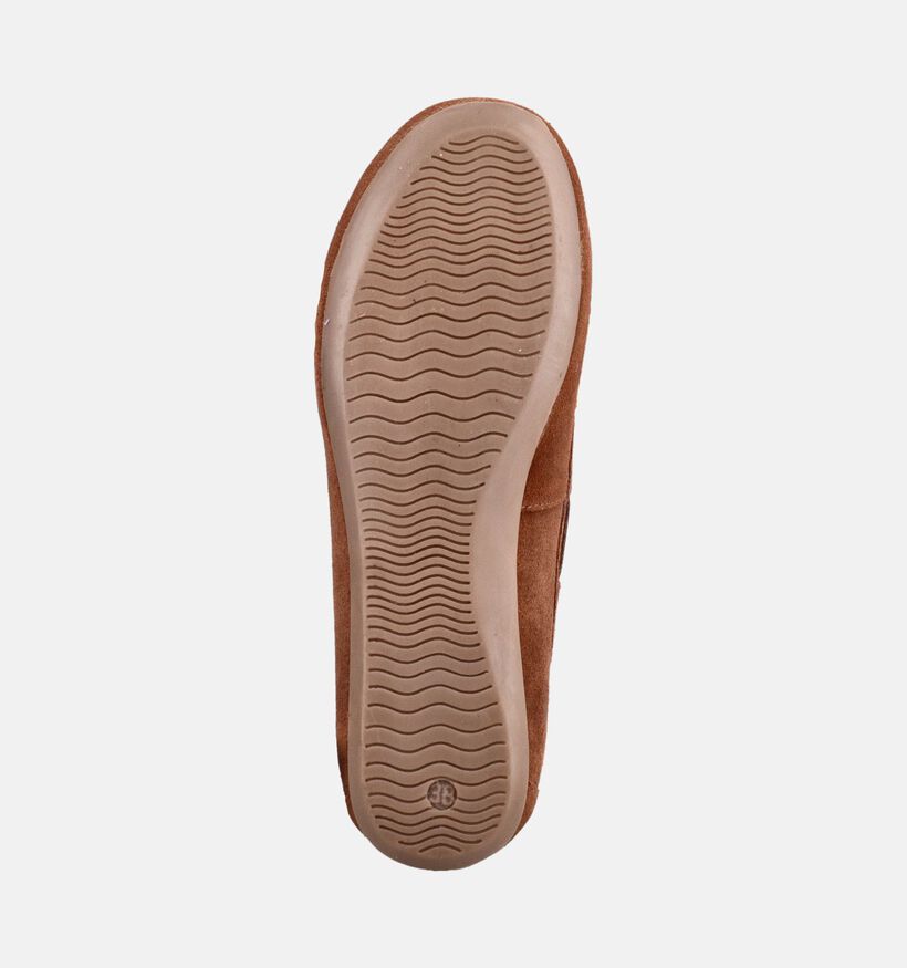 Les Tropeziennes Scarlett Chaussures bateau en Cognac pour femmes (386711)