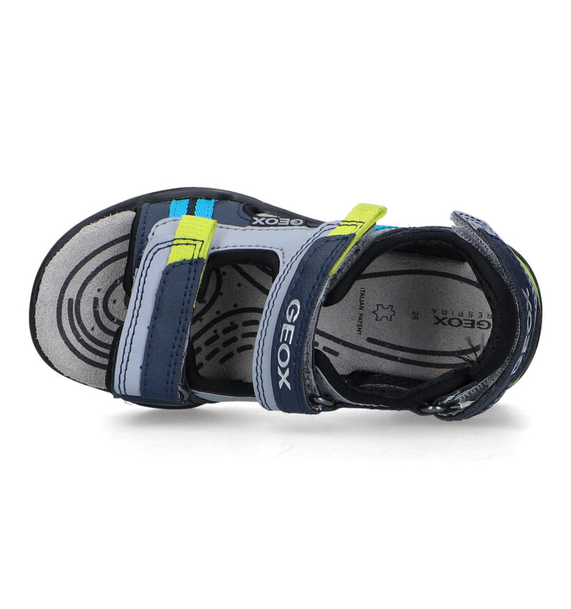Geox Borealis Blauwe Sandalen in kunstleer (320624)