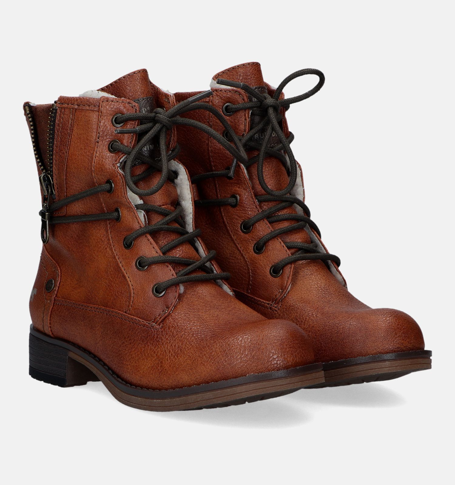 Mustang Cognac Bottines Meisjes Boots Online op TORFS.BE