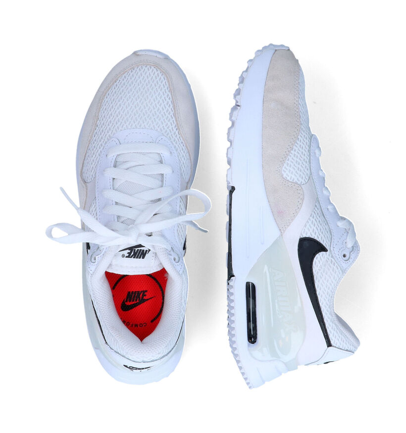 Nike Air Max Systm Baskets en Blanc pour femmes (324642) - pour semelles orthopédiques