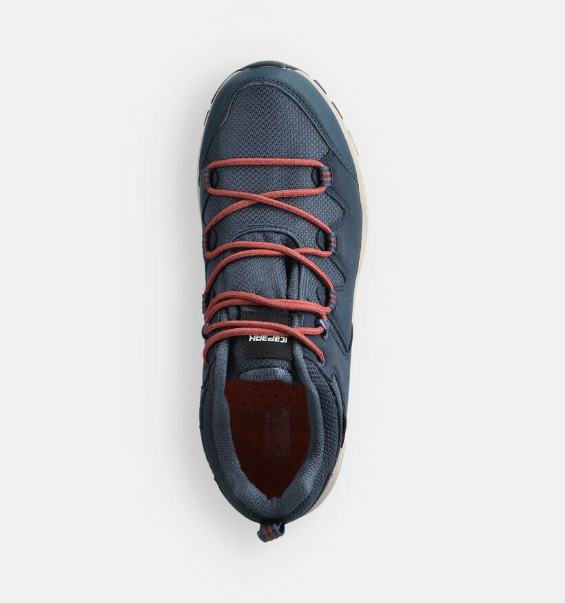 Icepeak Ahola MR Chaussures de randonnée en Bleu pour hommes (361822) - pour semelles orthopédiques
