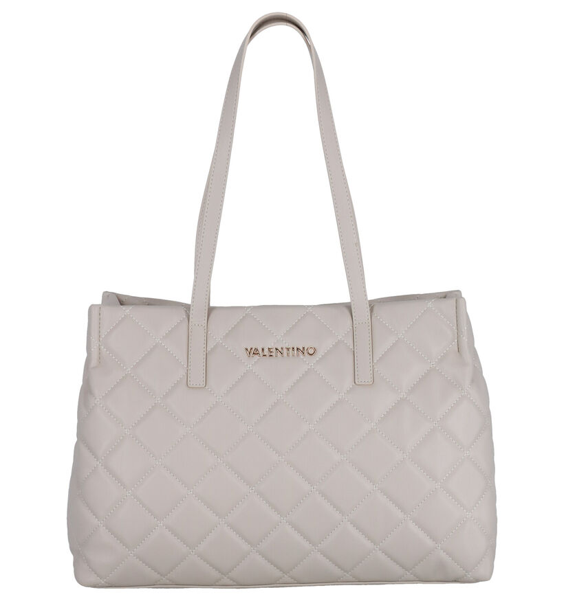 Valentino Handbags Ocarina Beige Shopper Tas in kunstleer (275820)